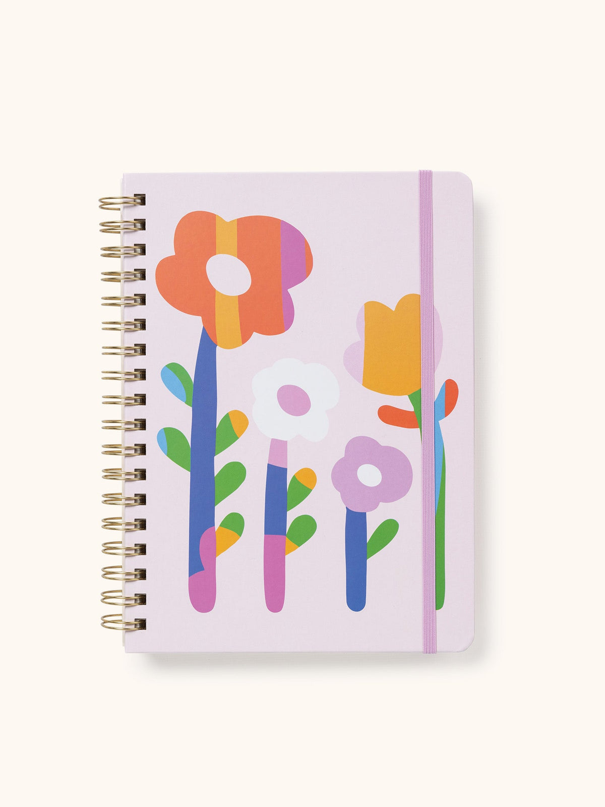 Faire Flowers Undated Tri-Tab Planner