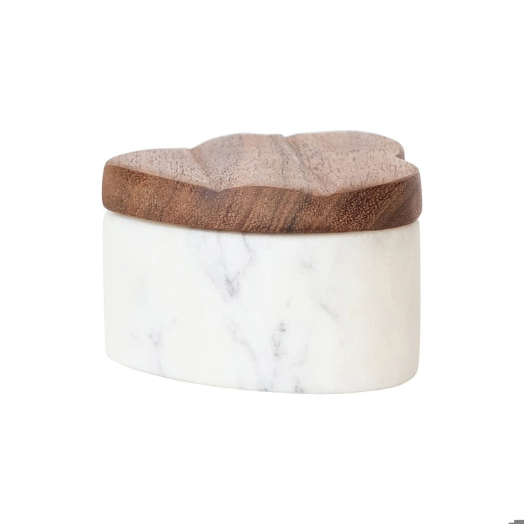 Heart Shaped Marble Box