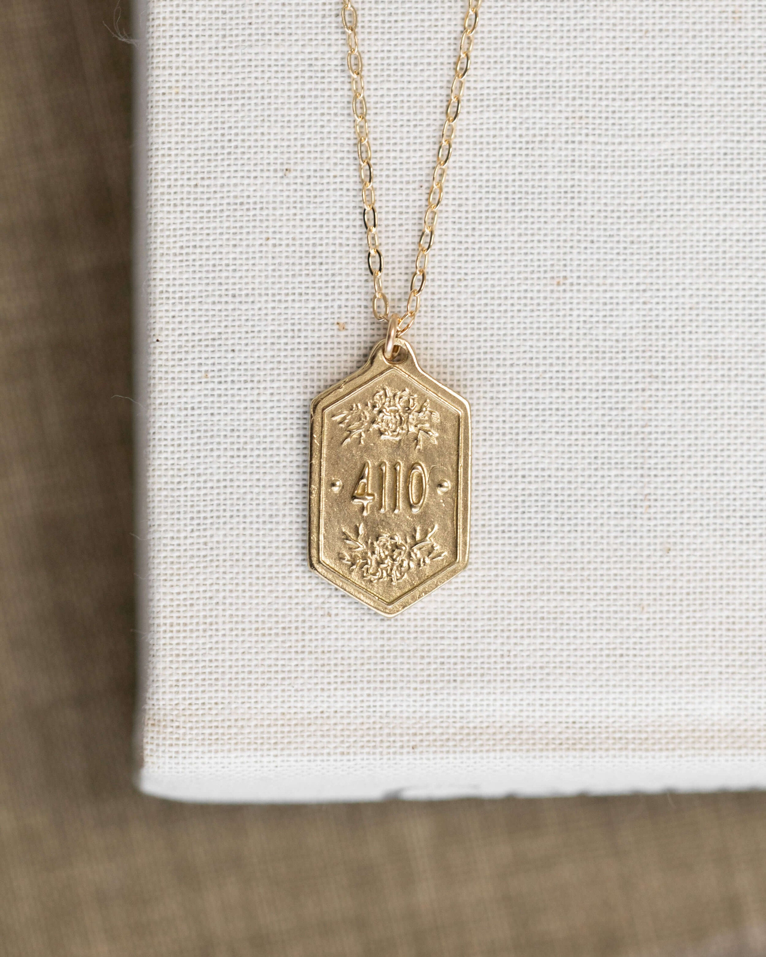 Necklace 16" - Isaiah 41:10 - 16"