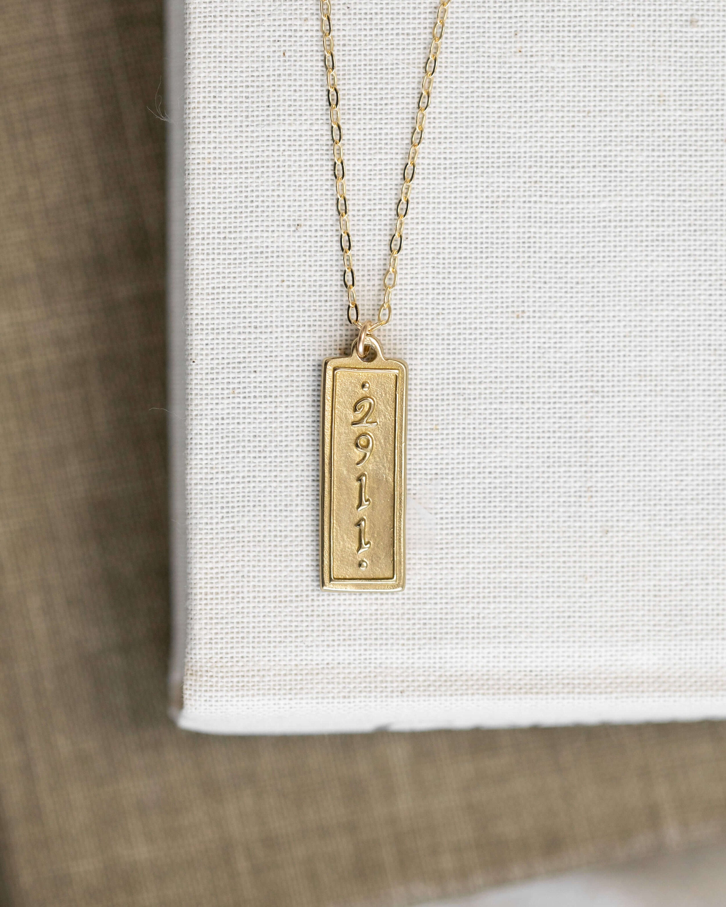 Scripture Necklace 22"