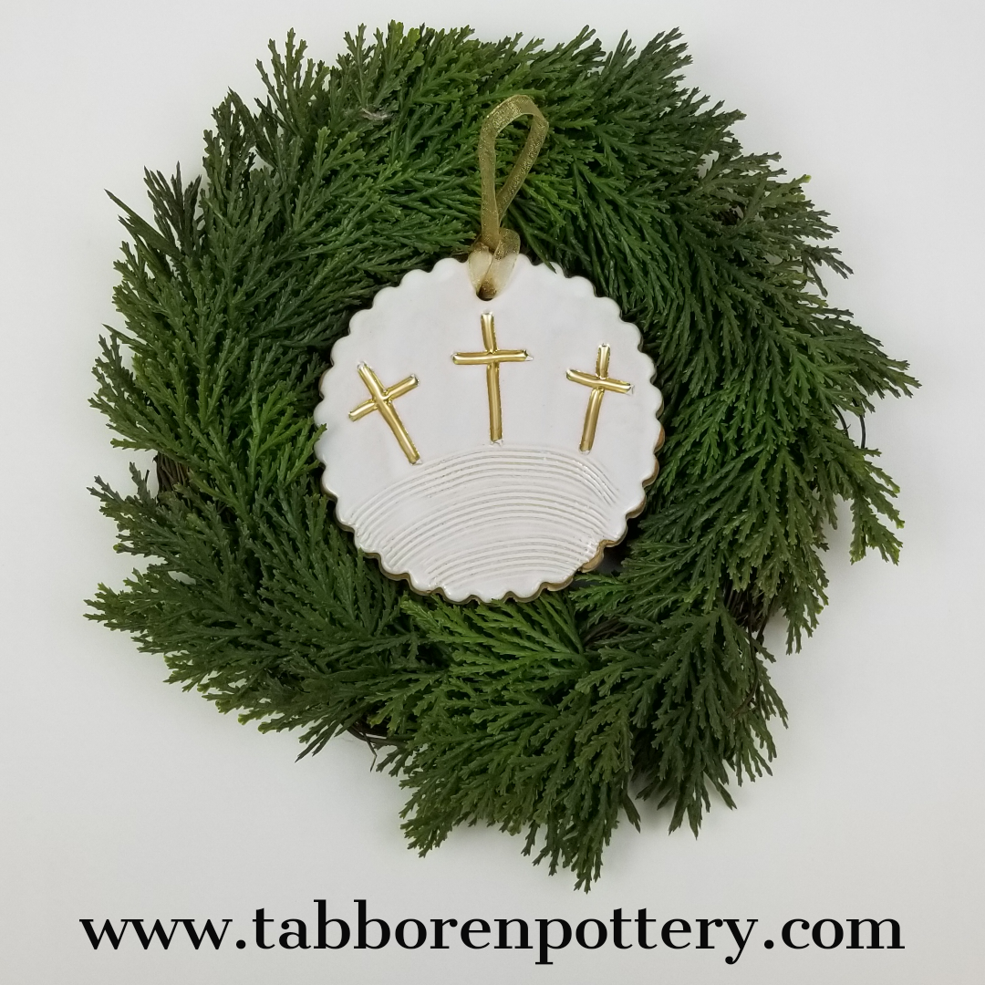 Large Three Cross Ornament